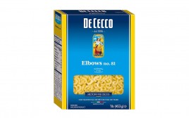 De Cecco Pasta Elbows no. 81   Box  453 grams